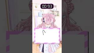あのホロメンの似顔絵を描いて当てさせろ!!Part5【5.4秒チャレンジ】 #shorts #ホロライブ #hololive #博衣こより 