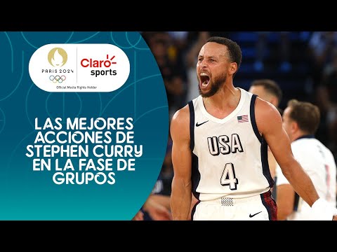 Baloncesto | Las mejores acciones de Stephen Curry en la fase de grupos en #Paris2024