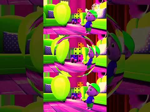 Little boy enjoy blowing balloons !!! #shortvideo #animation#kinemaster