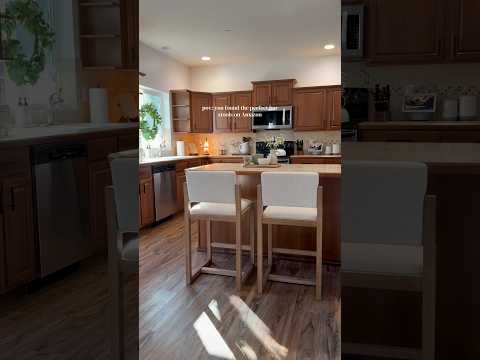 So much better 🤩 #amazonfinds #amazonmusthaves #barstools #amazonhomeproducts #amazonhome