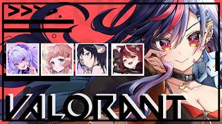 【VALORANT】何億年ぶりに大会に参加します！！今日は顔合わせ💙🩵w/イバラ・デビルローズ、小綿てち、いずみぃ、遊喜にあ【まんじちゃん。