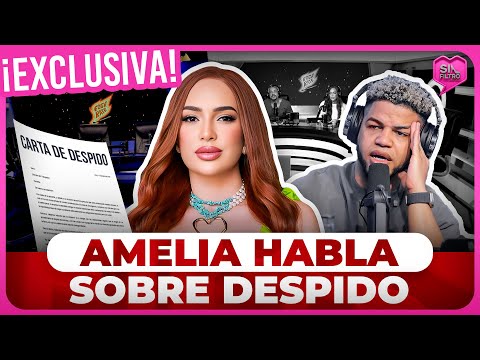 AMELIA ALCÁNTARA HABLA POR PRIMERA VEZ EN SIN FILTRO TRAS DESPIDO DE CACO E BLOCK