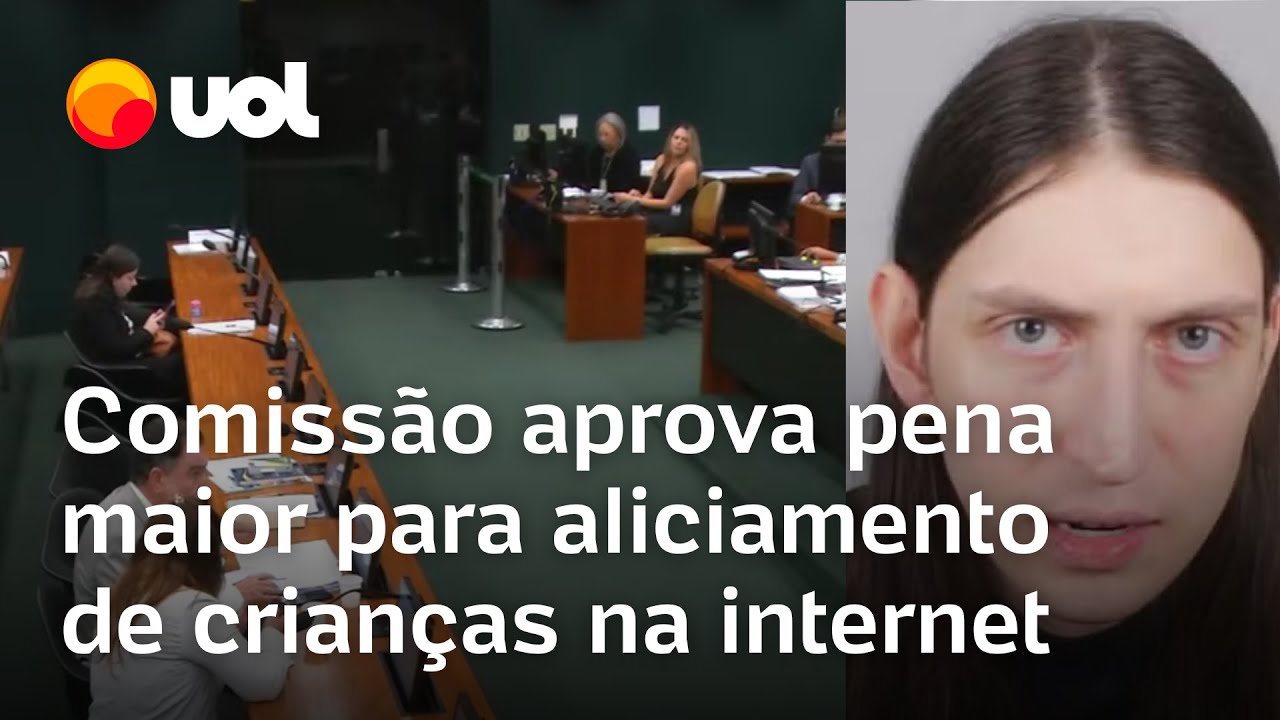 Comissão da Câmara aprova pena maior para aliciamento de crianças na internet após vídeo de Felca