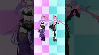 チューリングラブ🧪❤️どっちが好き？【#綺々羅々ヴィヴィ】#vtuber #hololive #dance #shorts