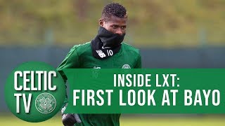 Bayo trains with the Bhoys!