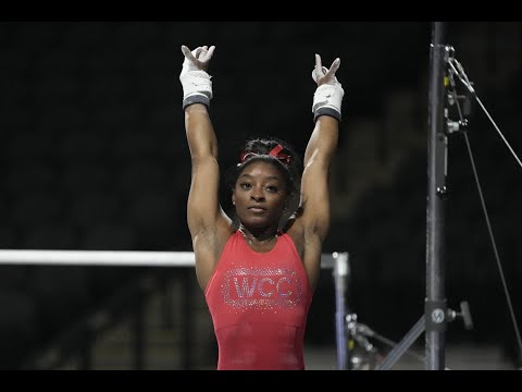 Simone Biles preps for return to competition
