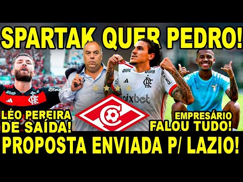 MERCADO DA BOLA AGITADO! FLA ENVIA PROPOSTA PARA LAZIO! CONTRATAÇÃO DE MEIA! LÉO PEREIRA DE SAÍDA!