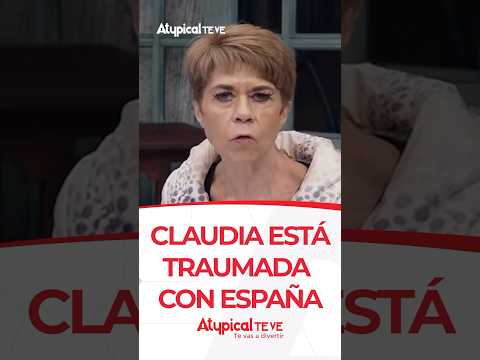 CLAUDIA ESTÁ TRAUMADA CON ESPAÑA | #shorts