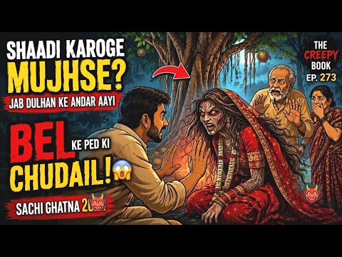 Shaadi Karoge Mujhse? Jab Dulhan ke andar aayi Bel ke ped ki Chudail! 😱 | The Creepy Book Ep. 273