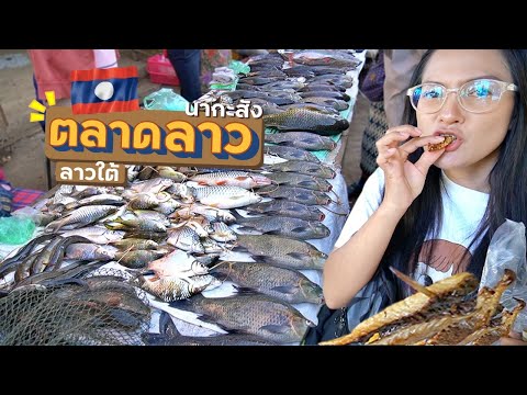 EP.13🇱🇦ตลาดลาวใต้-อาหารลาวแซ่บ EP.13🇱🇦ตลาดลาวใต้-อาหารลาวแซ่บ