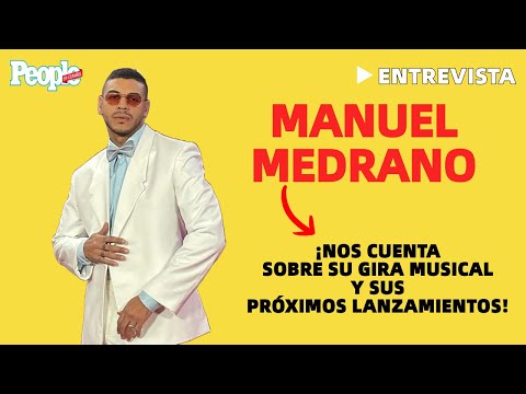 ¡Manuel Medrano nos cuenta todo sobre su nueva gira musical y sus próximos lanzamientos!