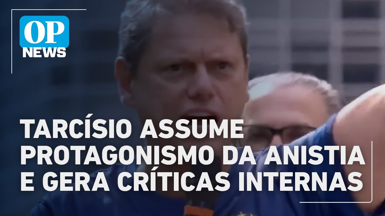 Viagem de Tarcísio a Brasília divide partido e exibe ambição de Tarcísio | O POVO News