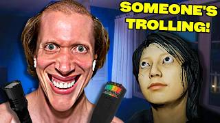 YouTube thumbnail for coolmanvan's video titled 'Griefing Gamer Girls in Phasmophobia - Trolling Movie'