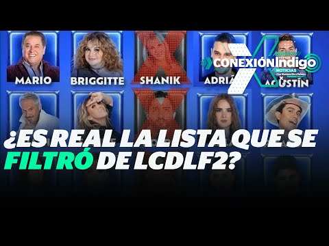 La lista que se filtró de la casa de los famosos sobre los eliminados ES FALSA | Reporte Indigo