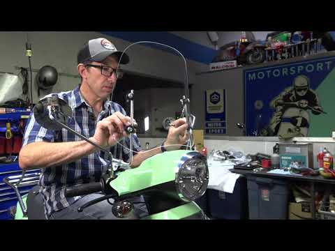 How To Install a Universal Windshield on a Genuine Buddy Scooter