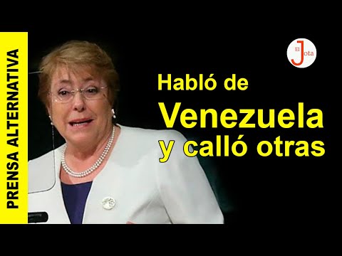Lo que calló Bachelet sobre Derechos Humanos (No solo de Venezuela)