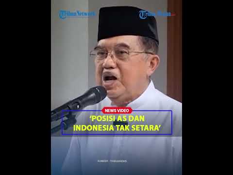 PRABOWO Ingin Damaikan AS-Iran, JK : Posisi Indonesia Tak Setara