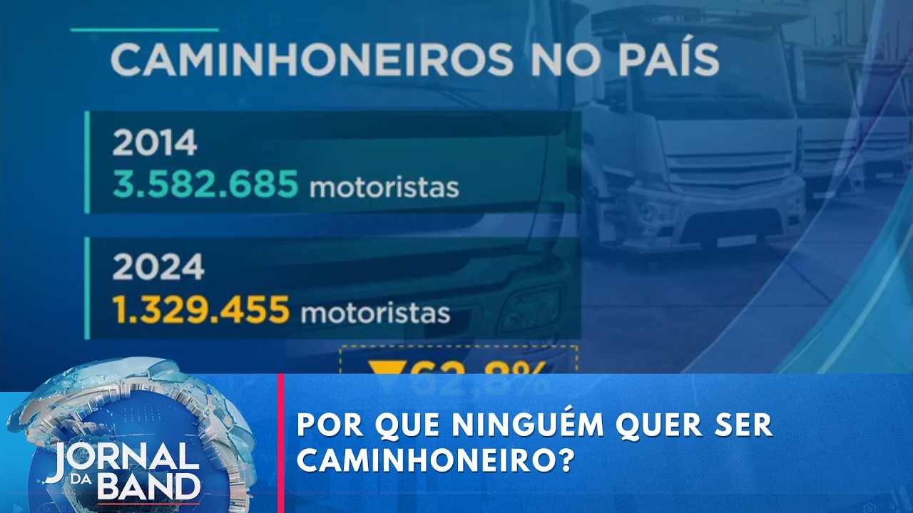 Brasil corre risco de apagão logístico por falta de caminhoneiros