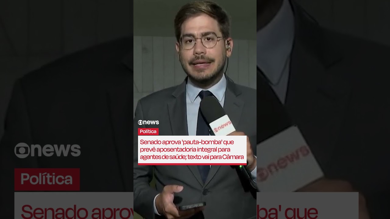 Senado aprova pauta bomba que prevê aposentadoria integral para agentes de saúde