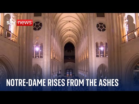 Notre-Dame: Parisians celebrate as 'the city gets its soul back'