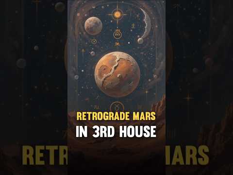 Retrograde Mars in 3rd House Explained #horoscope #vedicastrology #learnastrology