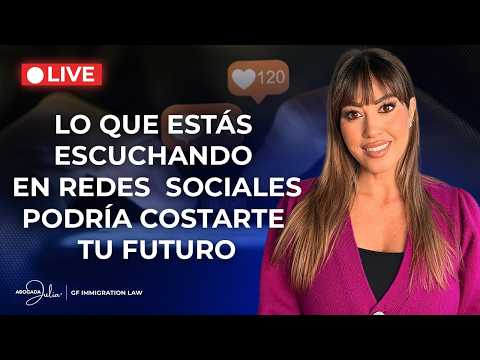 ¡Estamos en VIVO! Respondiendo tus preguntas sobre inmigración - Abogada Julia 877-926-0808