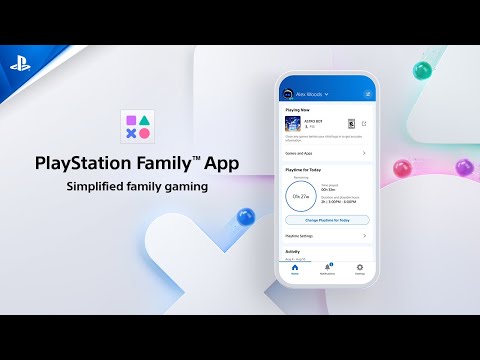 PlayStation Family App - Simplified family gaming