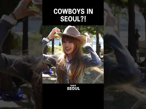 K-Pop Idols run <strong>into</strong> Cowboys in Seoul