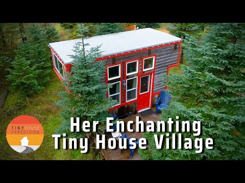Woman Builds Her Tiny Home Then An Entire Tiny House Village photo