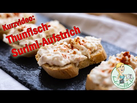 Kurzvideo: Thunfisch-Surimi-Creme mit dem Thermomix