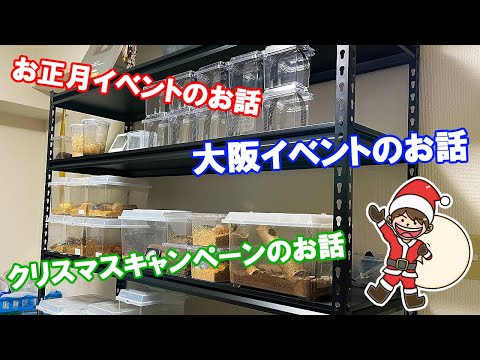 16:30〜 イベントのチケット発売開始のお知らせなど