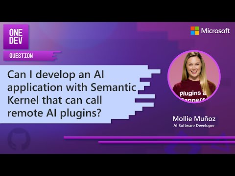 Can I develop an AI application with Semantic Kernel that can call remote AI plugins?