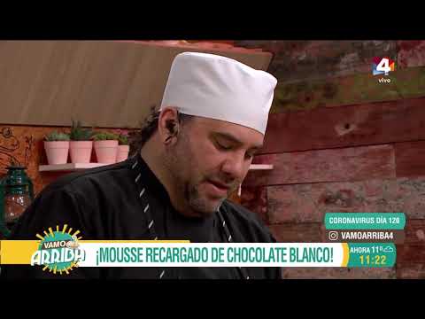 Vamo Arriba - Mousse recargado de chocolate blanco