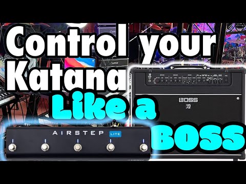 TTK LIVE - KATANA TIME!  Ultimate Control - Studio or Stage. LIVE Demo & Review - AIRSTEP KAT!