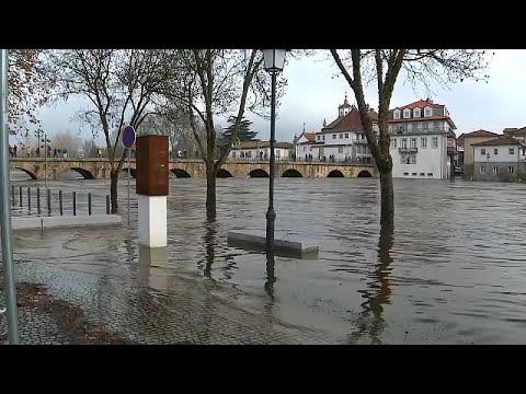Norte de Portugal avalia estragos das inundações