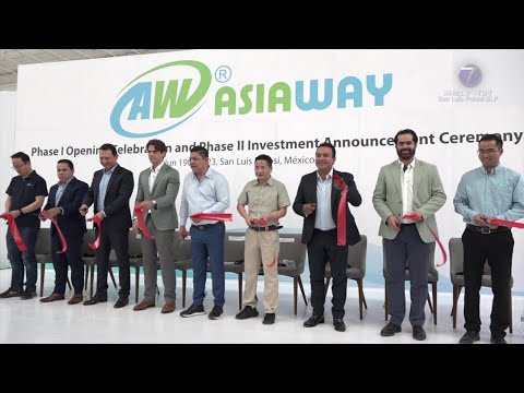 Con más de 400 mdd de inversión, inició operaciones la compañía Asiaway