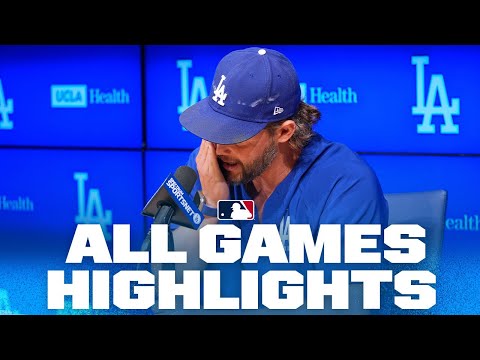 Highlights from ALL GAMES on 9/18! (Kershaw announces retirement, Greenes complete game & MORE!)