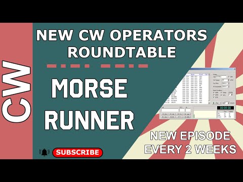 Morse Runner with Tim (N7KOM) - New CW Operators Roundtable #cw