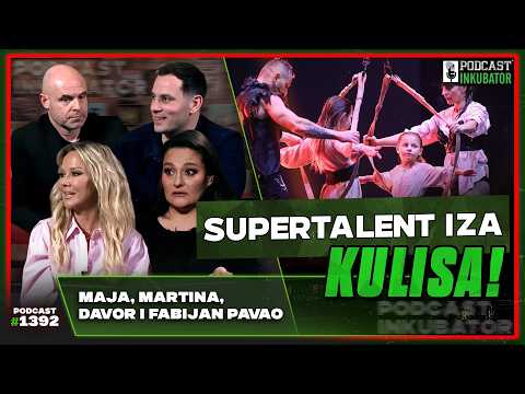 Podcast Inkubator #1392 - Maja Šuput, Davor Bilman, Martina Tomčić i Fabijan Medvešek ||Supertalent