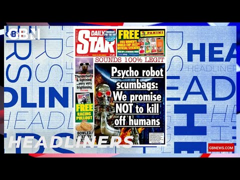 Psycho robot scumbags: We promise NOT to kill off humans 🗞 Headliners