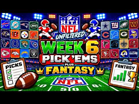 NFL WEEK 6 IS HERE! HITI NFL UNFILTERED IS BACK!
