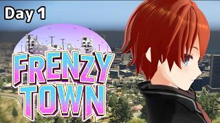 【#FRENZYTOWN】新たな街で何をしようかな！Day1 GTA5【#法生コウ/Vtuber】