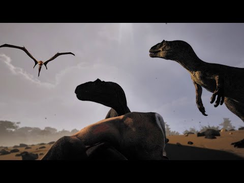 La llegada del Allosaurus, una nueva amenaza en The Isle