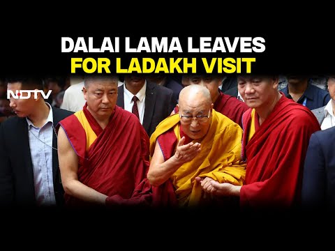 Dalai Lama News | Dalai Lama Leaves For 45-Day Ladakh Visit |