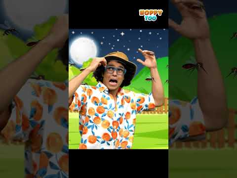 Mosquito Bite Song Shorts - 1 | Adventure Party | Hoppytoo Fun Songs For Kids #youtubeshorts