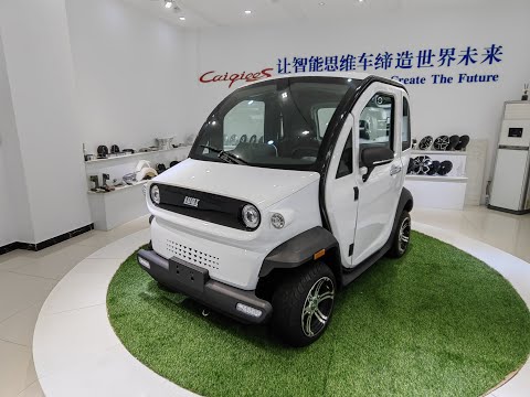Electric vehicle approved by EEC COC L6e BP certification made of Yunlong Motors