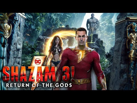 SHAZAM 3: Return Of The Gods (2026) With Zachary Levi & Dwayne Johnson