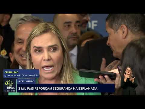 2 mil PMs vão reforçar segurança na Esplanada no dia 8 de janeiro