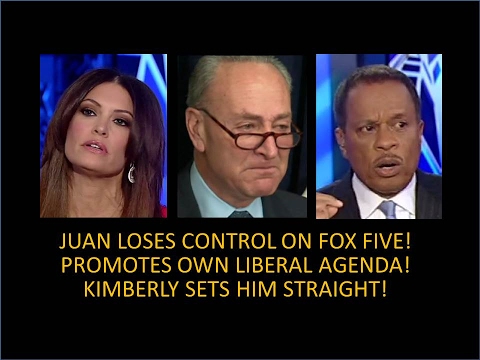 Juan Williams Loses Control On The Five! Promotes Own Liberal Agenda! Sucks The Air Out Of The Room!