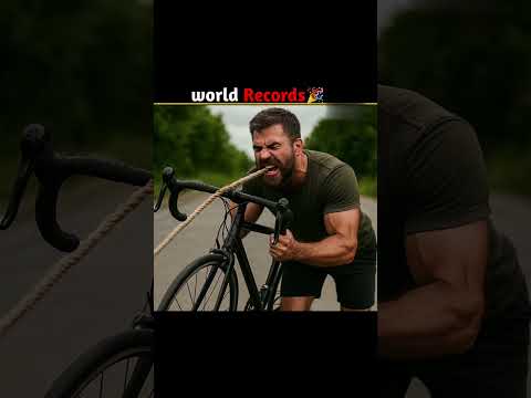 UNBELIEVABLE World Records 💪 #Shorts